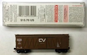 MTL Micro-Trains 28160 Central Vermont CV 40014 40 foot wood boxcar - Picture 1 of 1