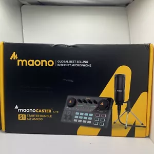 maono MAONOCASTER Lite Portable All-In-One Podcast Production Studio - Picture 1 of 11