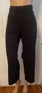 Talla 22W Corto Ediciones Básicas Negro Vestido Capris o Pantalón con Cremallera Lateral - Imagen 1 de 4