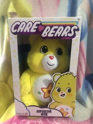 LAST ONE! NIB 40TH ANNIVERSARY SUPERSTAR STAR WALMART TARGET CARE BEAR PLUSH TOY - image 1 of 4