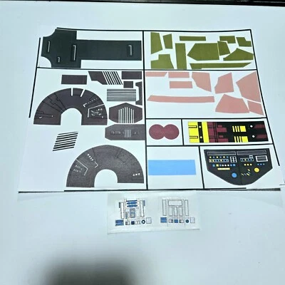 Vintage Star Wars Slave 1 REMASTERED Replacement Kenner Toy Stickers Machine Cut - Image 1 of 4