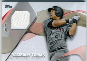 Yasmany Tomas 2017 Topps Major League Material Game Used Relic Memorabilia Card