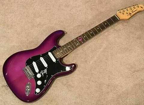 MARILYN MANSON BAND TWIGGY RAMIREZ JEORDIE WHITE SIGNED GUITAR AUTOGRAPH RARE Cover