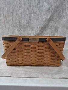 Longaberger Collectors Club Mitgliedskorb mit Liner & Protector 2003 - Bild 1 von 9