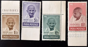 India SC# 203-206 MNH/MLH With Original Gum Stamps Complete Set - Picture 1 of 9