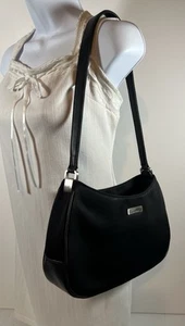 Liz Claiborne Womens Black Purse Shoulder Bag - Picture 1 of 11