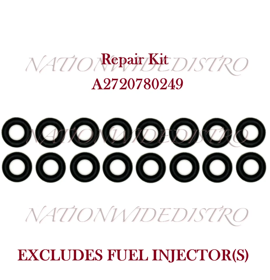 Kit de reparo para injetores de combustível para 06-15 Mercedes-Benz CL550 CLK 350 CLS550 E550 - Imagem 1 de 1