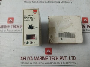 CARLO GAVAZZI S 112 166 230 Interval Timer 230V 50/60HZ 3VA  8A 250V - Picture 1 of 10