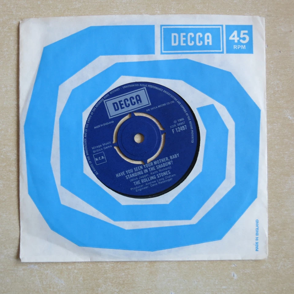 THE ROLLING STONES Have You Seen Your Mother Baby UK 7" reissue EX+ - Image 1 of 2