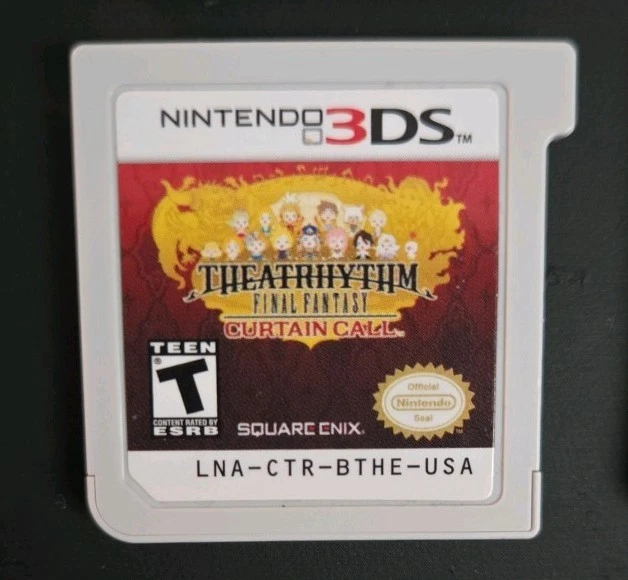 Theatrhythm Final Fantasy: Curtain Call (Nintendo 3DS, 2014) CARTRIDGE ONLY - Image 1 of 1