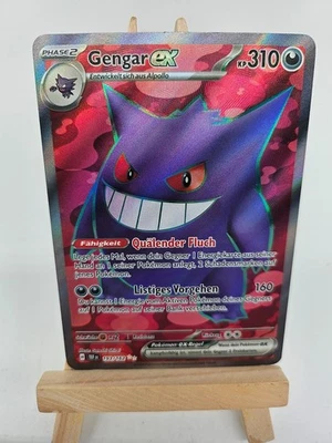 Pokemon Karte: Gengar EX 193/162 Gewalten der Zeit Near Mint Deutsch - Bild 1 von 2