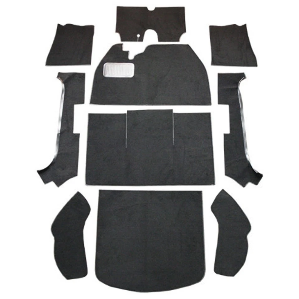 Alfombra para Volkswagen Beetle 1950-1973 convertible 2 puertas bucle delantero plano Foto 1 de 4