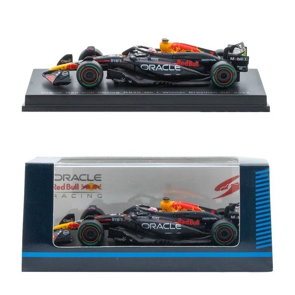 Sparky 1/64 Oracle Red Bull Racing RB20 No.1 Winner Brazilian GP 2024 Max Versta - Image 1 of 2