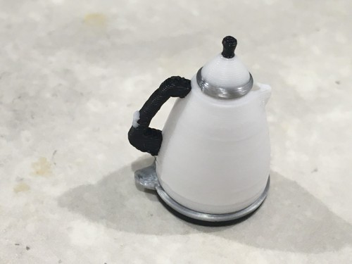 Dollhouse Modern Brass Mixer Tap Faucet - 1:12 Scale Miniature Kitchen Accessory, Approx. 24mm Height - View #10