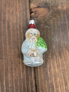 Christopher Radko Santa Glass Christmas Tree Ornament - Picture 1 of 4