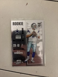 2017 CONTENDERS OPTIC COOPER RUSH #94 ROOKIE TICKET COWBOYS Ravens - Bild 1 von 4