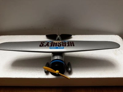 ERTL Hershey's 1929 Lockheed Air Express Airplane Die Cast Metal Coin Bank  - Image 1 of 4
