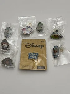 Disney Funko 2017 Pins Disney Treasures Explorer Exclusive 8 Pin Set Mickey Olaf - Picture 1 of 10