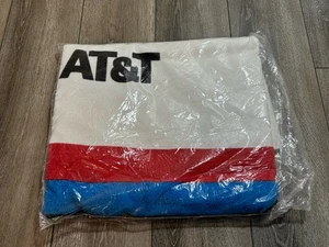 Toalla de playa AT&T promoción teléfono empresa publicidad vintage - Imagen 1 de 2