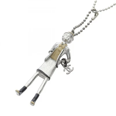 Collar CHANEL Mademoiselle Joyería Acero Inoxidable Mujer Tipo Plata Foto 1 de 4