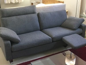 Wechselbezug für COR Conseta 180 cm Breite 85 cm Tiefe /Stoff Braun /grau - Bild 1 von 4