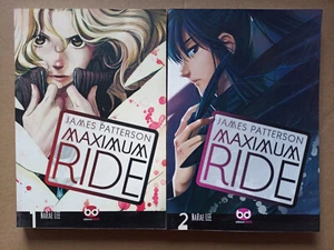 James Patterson Maximum Ride 1-2 Edizioni BD Narae Lee - Foto 1 di 1
