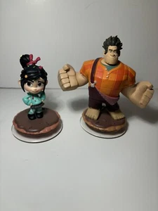 Disney Infinity Wreck it Ralph Figuren Ralph und Vanellope Set - Kostenloser Versand🔥 - Bild 1 von 5