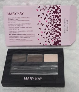 Mary Kay DARK BRUNETTE Brow Kit includes Pomade, Powder & Highlighter NIB - Picture 1 of 2