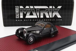 1931 Bugatti Type 51 ch.51133 Dubos Coupe Black in 1:43 scale by Matrix - Picture 1 of 2