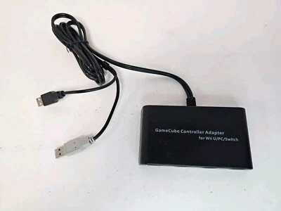 Adaptador de controlador de 4 puertos para Nintendo GameCube a Switch y Wii U y PC Foto 1 de 3