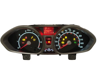 Speedometer Instrument Cluster 2013 Ford Fiesta Dash Panel Gauges 137,422 Miles - Image 1 of 3