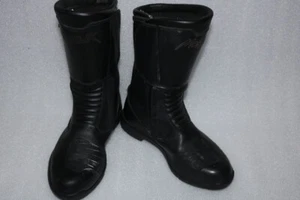 Motorradstiefel von Mohawk Tourenstiefel schwarz in Größe 39 Schafthöhe ca 30 cm - Bild 1 von 9