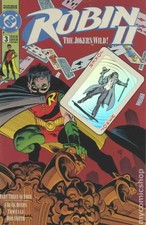 Robin 2 The Joker's Wild #3B Lyle Variant VG 1991 Stock Image Low Grade