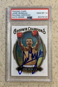 JAIME MUNGUIA 💎AUTOGRAPHED ✨ROOKIE✨ CARD (GEM MT 10) PSA CERTIFIED - Picture 1 of 2