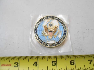 RARE DOS STATE DIPLOMATIC SECURITY SERVICE LIAISON DIV MILITARY CHALLENGE COIN - Picture 1 of 5