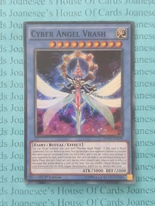 INOV-EN036 Cyber Angel Vrash Super Rare Yu-Gi-Oh Card 1st Edition New - Picture 1 of 4