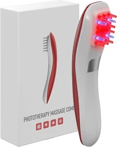KTS Hair Laser Comb - Red/Blue Light Therapy for Hair Growth & Loss Prevention - Picture 1 of 19