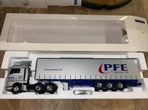 Eligor 1.43 Man Tgx Xlx 6x2 Semi Tautliner PFE EXPRESS NEW - Picture 1 of 4