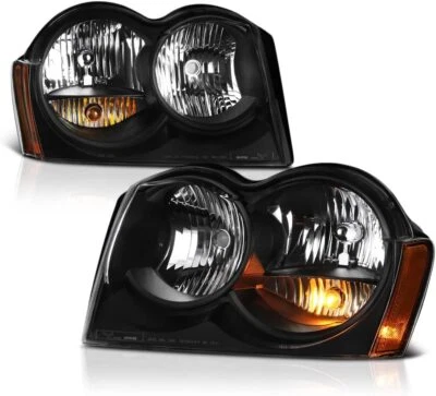 ✅ Черный фонарь в сборе в заводском стиле для Jeep Grand Cherokee 2005-2007 годов выпуска - Изображение 1 из 4