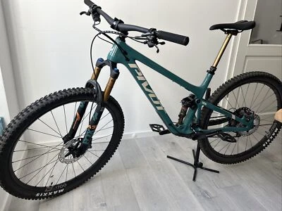 Pivot Trail 429 in green, in RH L Pro XO (Sram Schaltung)    - Bild 1 von 4