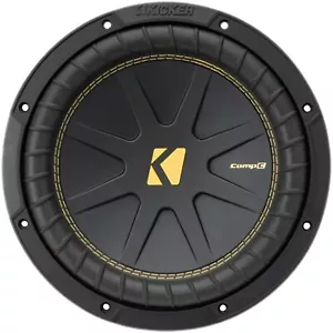 10" 250W RMS 4-Ohm SVC Subwoofer Kicker CompC Series / 50CWCS104 - Picture 1 of 4
