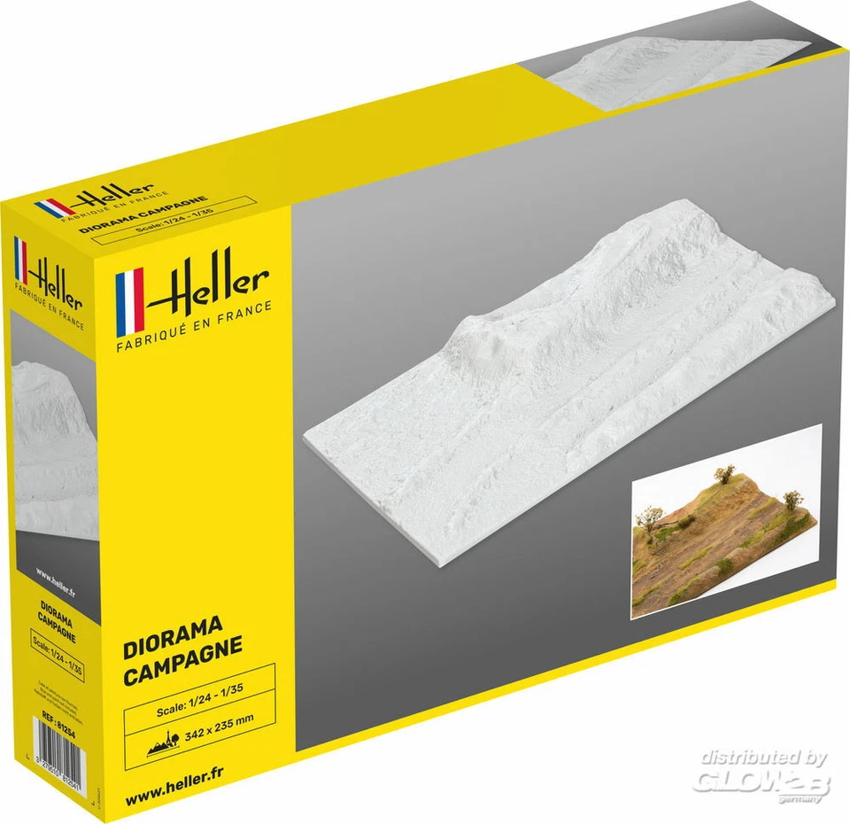 Heller: Socle Diorama Campagne in 1:35 [1000812540] - Immagine 1 di 1