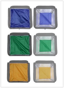 Yellow/Green/Blue Studio Backdrop Background Clothing fr 60x60cm/24"Softbox NEW - Picture 1 of 1
