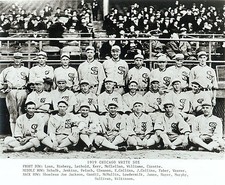 1919 Chicago White Sox's Team 8x10 photo (Black Sox's), Joe Jackson 