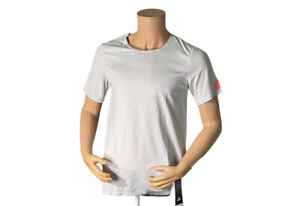 ADIDAS Heat.RDY Training Tee/T-Shirt FR8300 Orbit Grey/Orange (MEN'S XL)