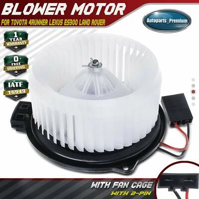 Conjunto de ventilador de motor soplador de calefacción para Toyota 4Runner Lexus ES300 ES330 Land Rover Foto 1 de 4