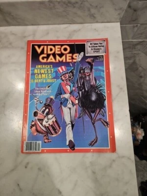 Vintage Video Games Magazine April 1983 Q Bert & Joust Nice Condition FREE SHIP - Image 1 of 4