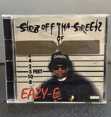 CD EAZY-E (NWA) - Str8 Off Tha Streetz of Muthaphu**in Compton 1996 - Ruthless - Image 1 of 3