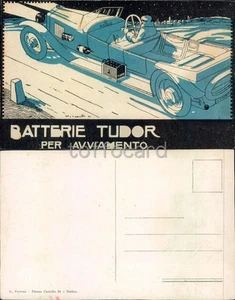 PUBBLICITA' BATTERIE TUDOR PER AVVIAMENTO-AUTORE BISCARETTI-C88-149 - Bild 1 von 1