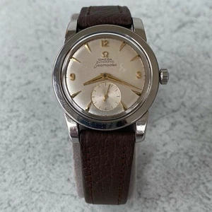 1953 Omega Seamaster Sub Seconds 2766-1 Bumper Cal.344 Automatic Swiss Watch - Picture 1 of 24